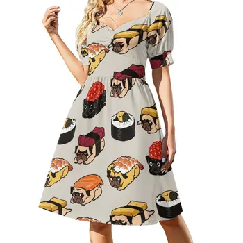 Платье-мопс для суши, Элегантное платье, женские летние платья 2023