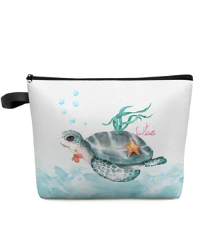 Подводная винтажная косметичка для путешествий большой емкости, Переносная сумка для хранения косметики, женский водонепроницаемый пенал
