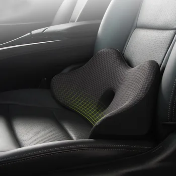 Подушка для поясничной поддержки автокресла 3D Memory Foam, подушка для защиты бедер, миниатюрный мягкий коврик в углу водительского сиденья, Универсальная подушка для спины