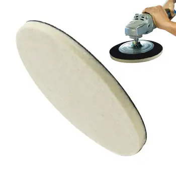 Полировальный круг из шерстяного войлока, Полировальный диск для вращающегося инструмента, Угловая шлифовальная машина, Накладка для полировального круга