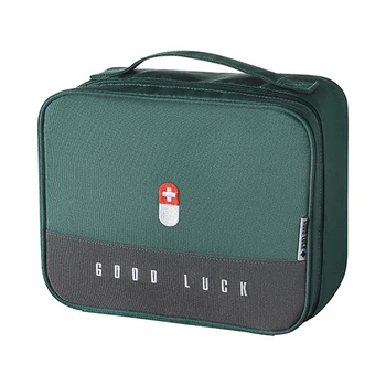 Портативная сумка для хранения, многофункциональный набор для пеших прогулок, альпинизма, кемпинга, путешествий, автомобиля и велоспорта Зеленый