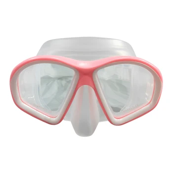 Прочная практичная маска для плавания Temperated для детей Underwater Clear View Anti Fog Youth Diving Googles Great Seal Nose Cover
