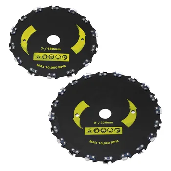 Прямоугольный цепной диск с несколькими зубьями, Высокоэффективное износостойкое колесо бензопилы, стабильная работа при обработке дерева и пластика