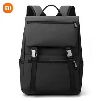 Рюкзак Xiaomi из ткани Оксфорд чистого цвета, сумка для компьютера, сумка для деловых поездок на работу, для школьников старших классов
