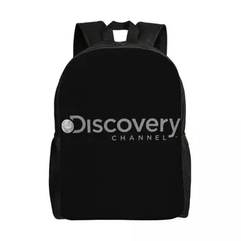 Рюкзак для ноутбука Discovery Channel, мужская женская повседневная сумка для книг, сумки для телешоу для студентов колледжа