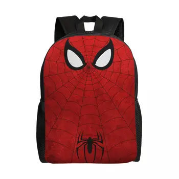 Рюкзак с 3D-печатью Spider Web для мальчиков и девочек, дорожные сумки для колледжа, мужские и женские сумки для книг, подходит для 15-дюймового ноутбука