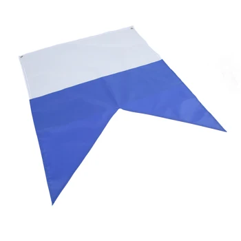 Сине-белые флаги для дайвинга Ярких цветов, легкий 70x60 см, полиэстеровый флаг для подводной деятельности