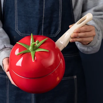 Сковорода для фруктов и помидоров Кастрюля для приготовления пищи Кастрюля Индукционная плита Кухонная посуда с антипригарным покрытием