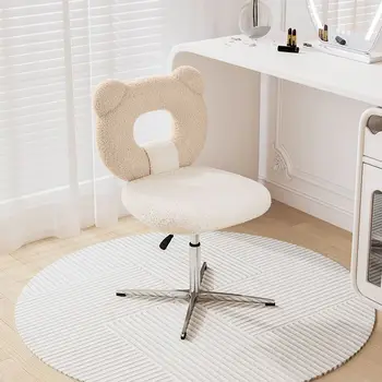 Современный минималистский взрывоопасный кремовый ветер спинка спальни туалетный столик домашний простой маникюрный стул мебель декоративные стулья
