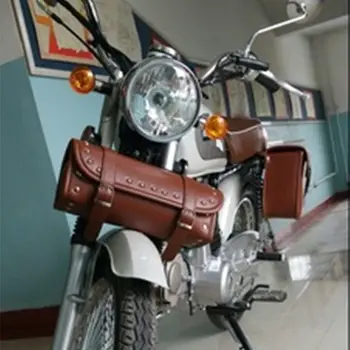 Сумка для езды на мотоцикле, передняя/задняя вилка, сумка для инструментов для Harley, багажная сумка из искусственной кожи, седельная сумка, сумка для хранения инструментов, снаряжение для верховой езды