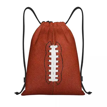 Сшитый на заказ рюкзак с завязками для мяча для регби, сумки для мужчин и женщин, легкие спортивные рюкзаки для спортзала, сумки для путешествий
