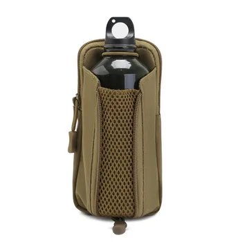Тактический держатель для бутылки с водой наружная сумка Molle для путешествий, походов, держатель для бутылки с водой на шнурке, сумка для чайника, сумка для телефона