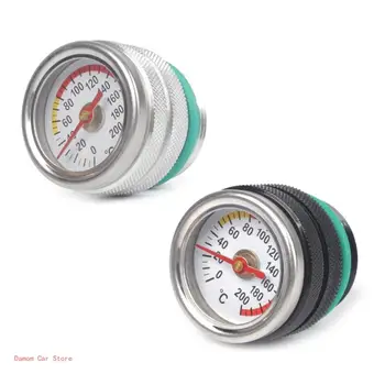 Термометр для измерения температуры масла для крышки заливной горловины мотоцикла, крышки топливного бака.