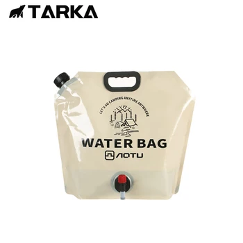 Уличные сумки для воды TARKA Большой емкости, Походный кувшин для воды, Складная банка для бутылки с водой, Переносной контейнер для воды, Складные ведра для воды