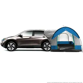 Универсальная походная палатка для внедорожников - вместимостью до 8 человек, в комплекте Дождевик и сумка для хранения - 8 'Ш x 8' Д x 7,2' В - Серая