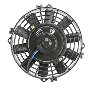 Универсальный 8-дюймовый кондиционер 24 В, Черный электрический конденсаторный вентилятор охлаждения для улицы/ Крысы/Хот-рода Classic Muscle Car