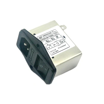 Фильтр источника питания переменного тока типа 3A IEC для усилителя мощности с переключающим предохранителем