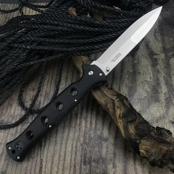 Холодная Сталь 10ACXC Складной Нож Тактические Ножи Для Выживания Мульти Карманные Ножи Практичный Кемпинг Охота Военный Открытый Нож