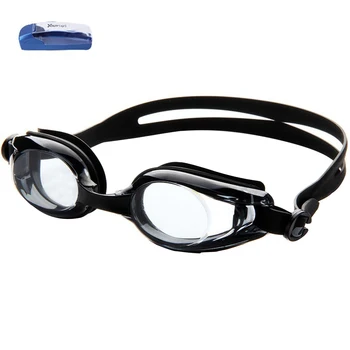 Черные Противотуманные Мужские И женские Профессиональные линзы для ПК С широким обзором, Удобные Мягкие Силиконовые Регулируемые Плавательные очки для взрослых, Не протекают