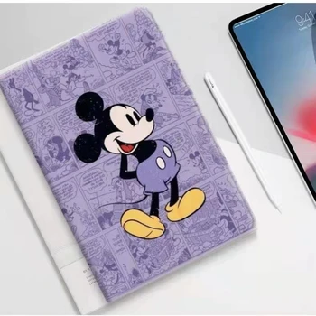 Чехол для планшета Disney Purple Mickey для Huawei Matepad 10,4 дюйма M5 6 Мультяшный силиконовый чехол для планшета Honor Lite версии с мягкой защитой