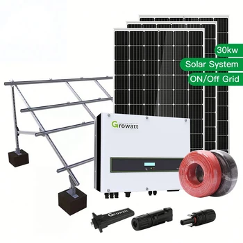 Экологически чистый продукт для производства солнечной энергии, система солнечных панелей мощностью 3 кВт, автономная от сети по низкой цене